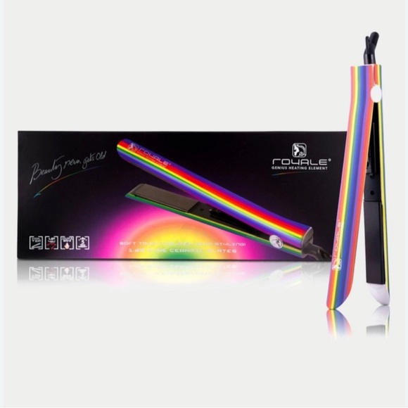 Royale Platinum Genius Heating Element Flat
Iron - multicolored - Picture 1 of 6